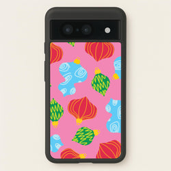 Abstract Christmas Baubles Pattern Google Pixel 8 Case