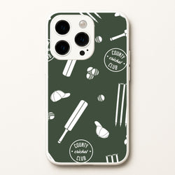Cricket Props Pattern iPhone 14 Pro Max Case