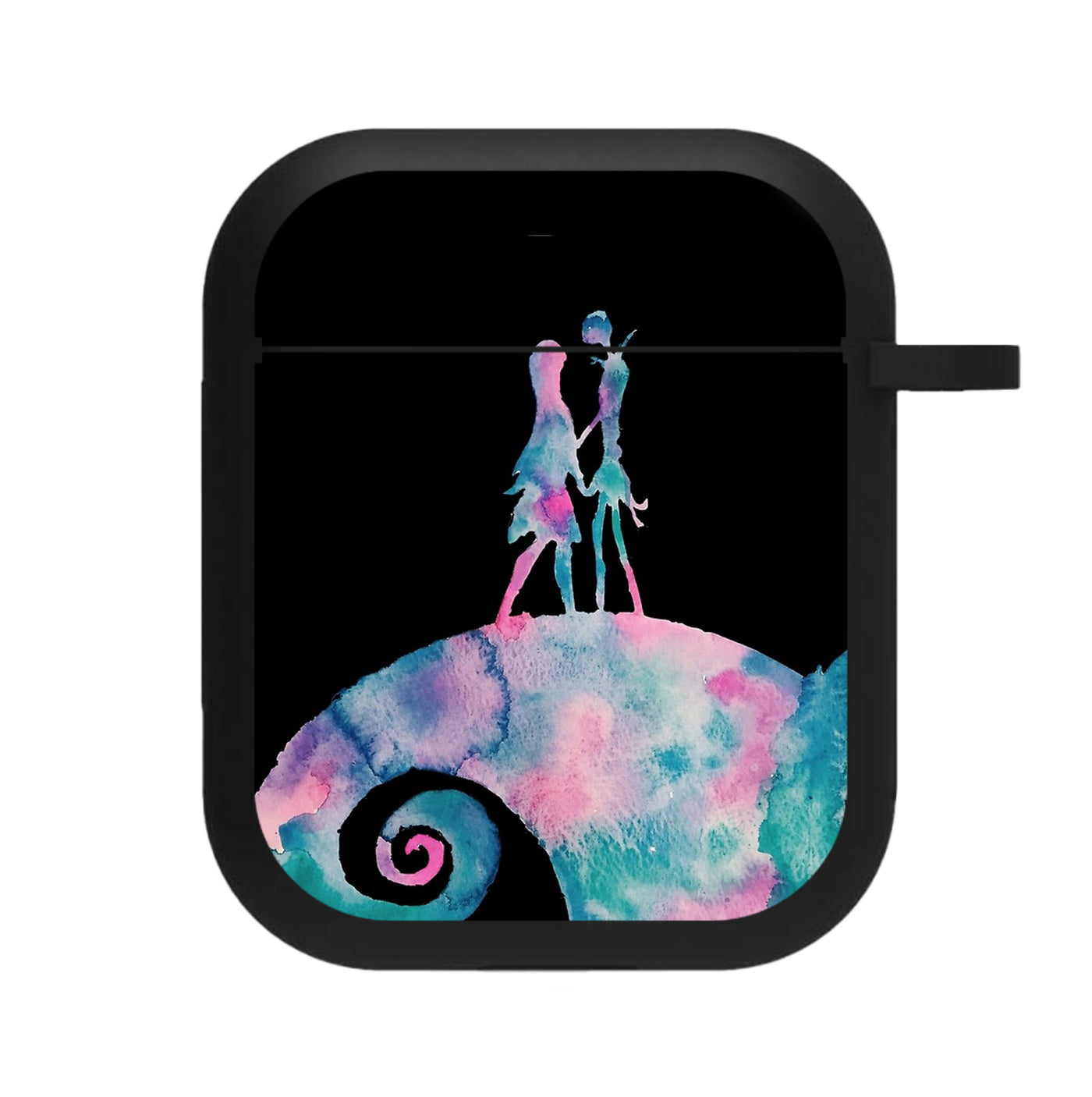Watercolour Nightmare Before Christmas AirPods Case