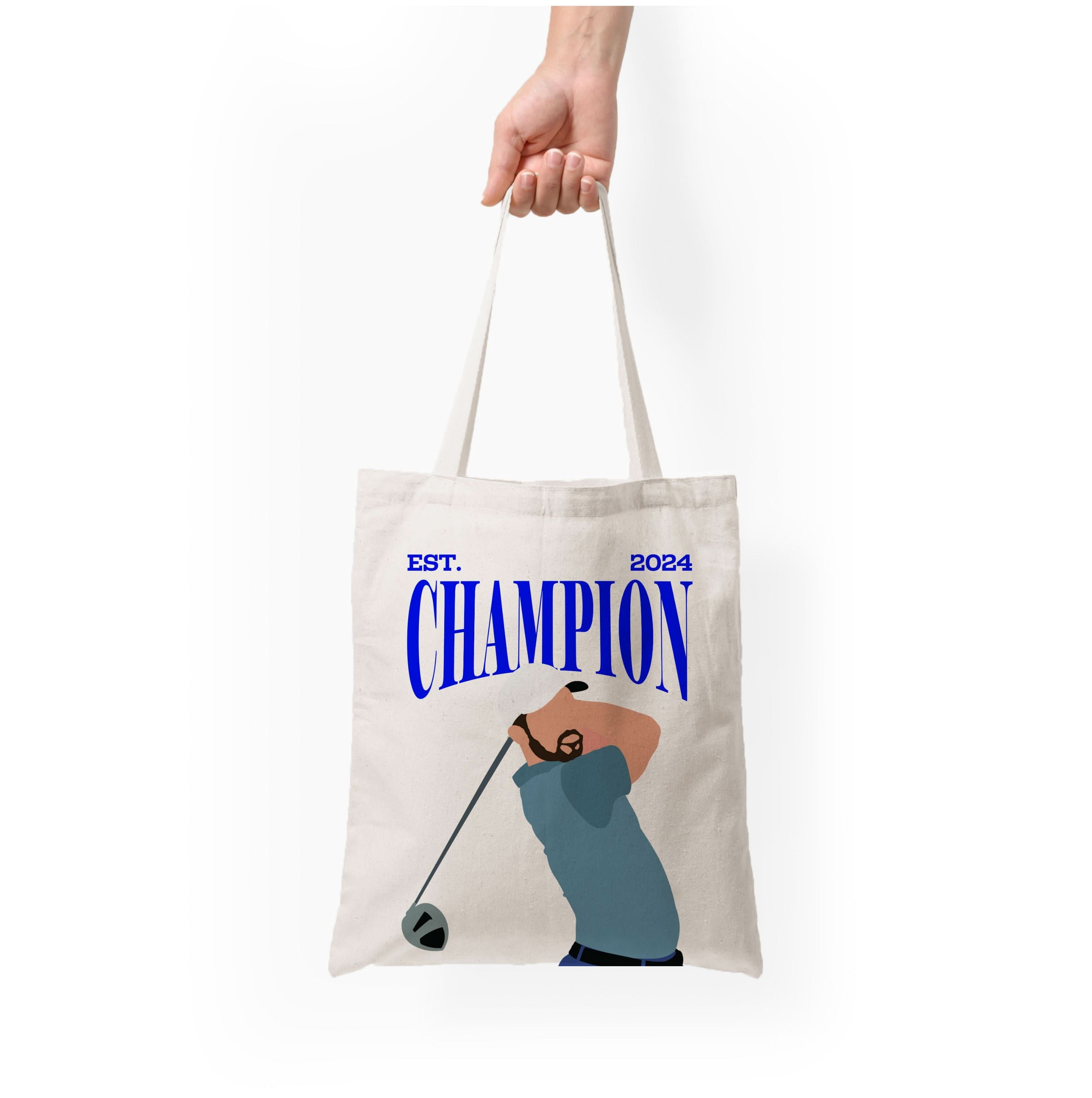 Schauffele Champion 2024 Tote Bag