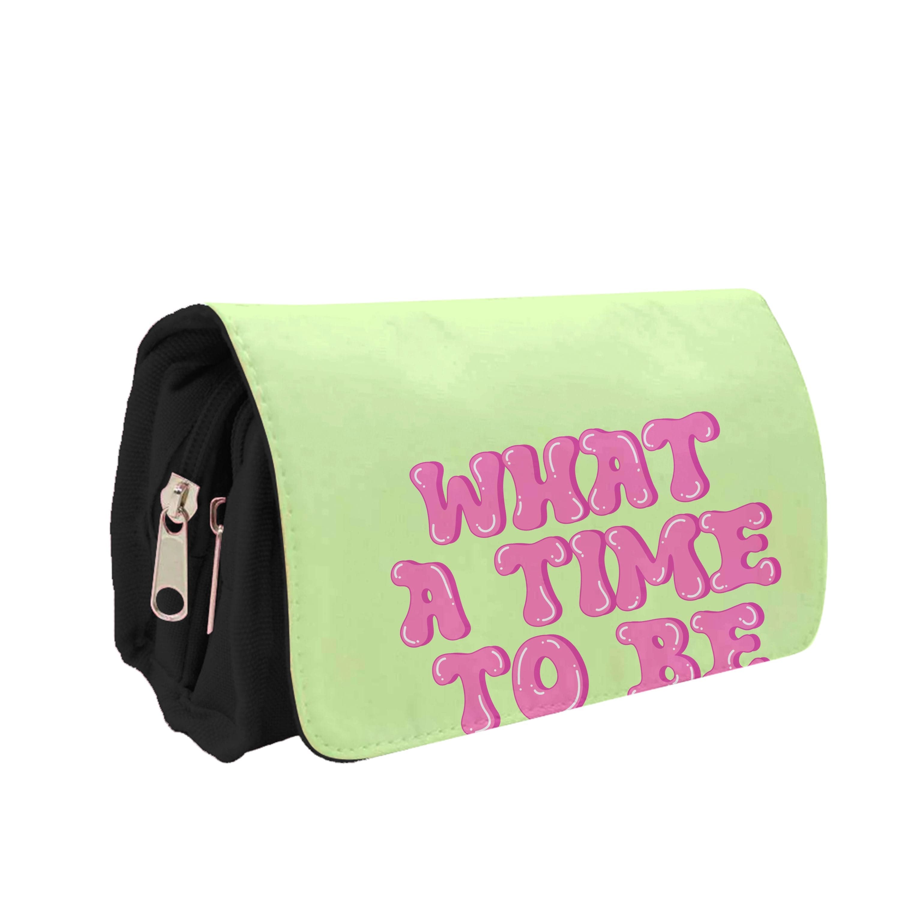 What A Time To Be A Vibe - Aesthetic Quote Pencil Case