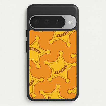 Sheriff Badge Pattern Google Pixel 10 Pro XL Case