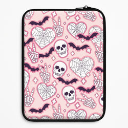 Cute Halloween Stickers Pattern Universal Laptop Sleeve