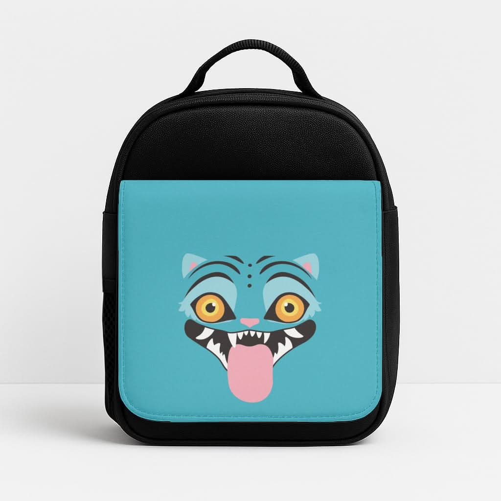 Demon Cat Face Lunchbox