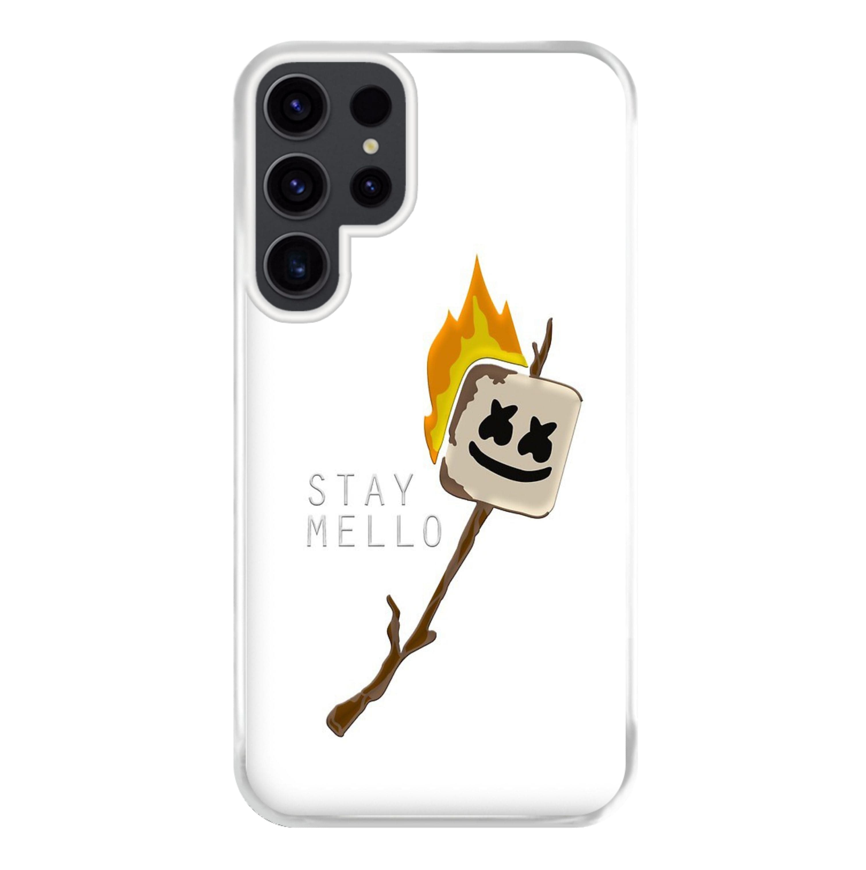 Stay Mello White Helmet DJw - White Helmet DJ Phone Case