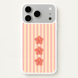 Hibiscus Rays iPhone 17 Pro Case