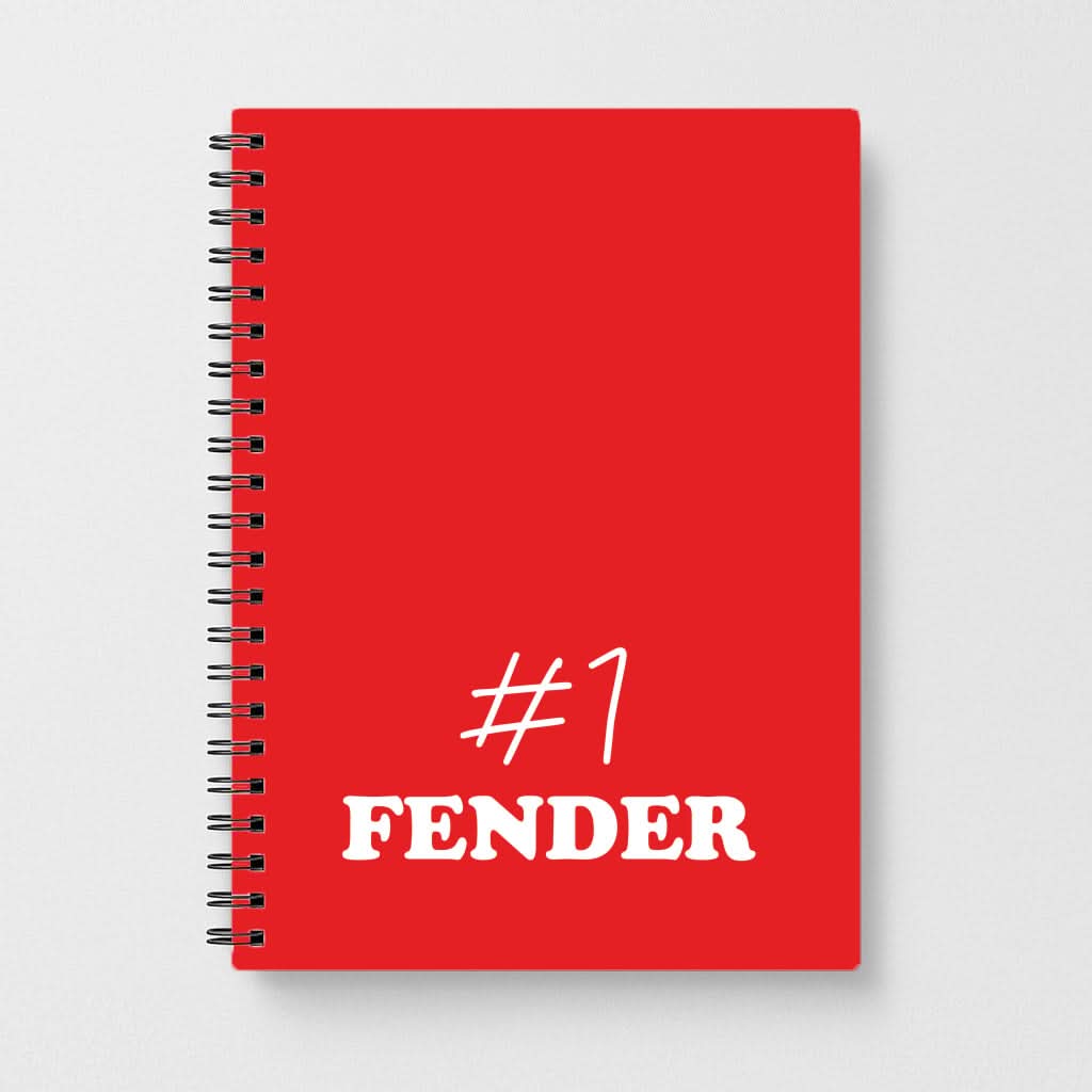 #1 FENDER Notebook