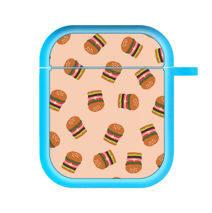 Burgers - Fast Food Patterns AirPods Case