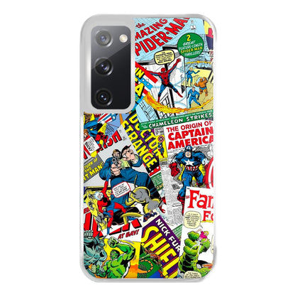 Superhero Comic Comics Pattern Phone Case