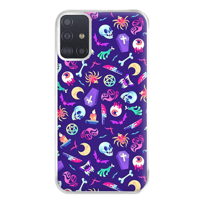 Horroriffic Halloween Pattern Phone Case