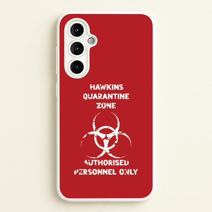 Hawkins Quarantine Zone Galaxy A54 Case