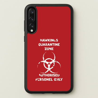 Hawkings Quarantine Zone Huawei P20 Pro Case
