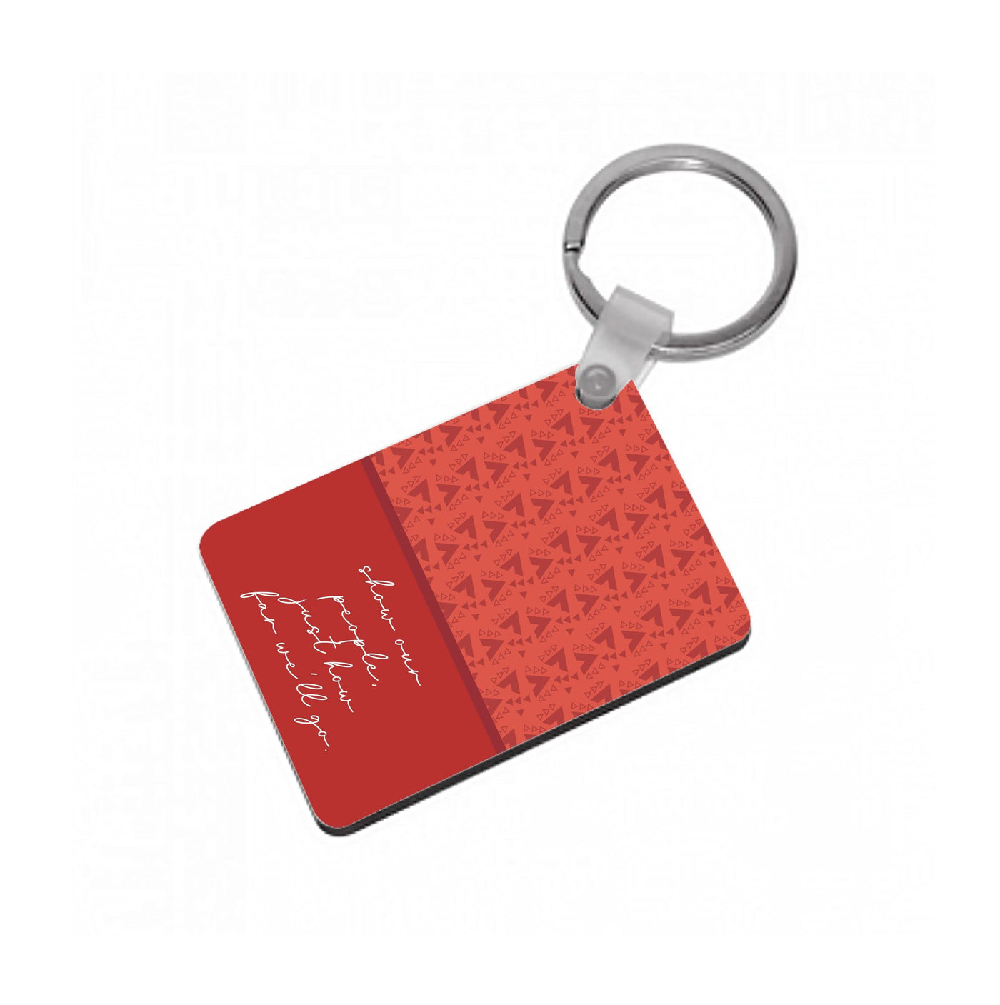 Show Our People Keyring