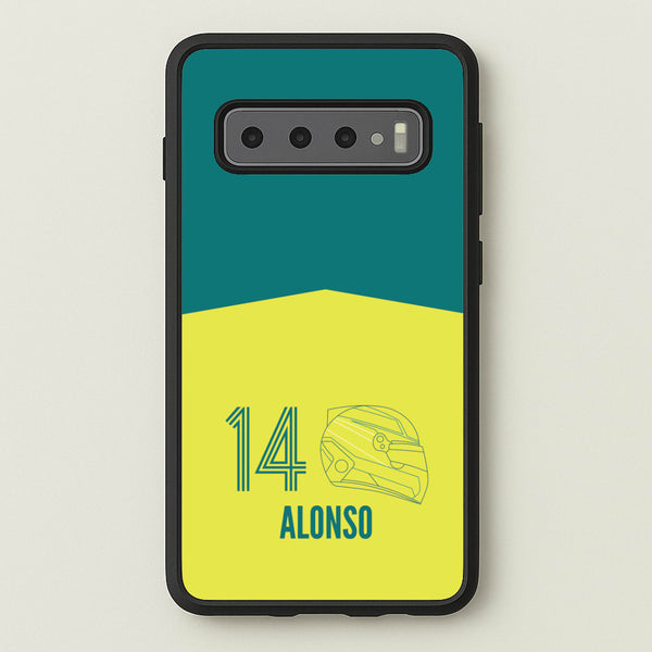 Alonso Helmet 2026 Galaxy S10 Case