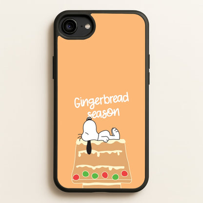 Cartoon Beagle Gingerbread House iPhone 6 / 7 / 8 / SE Case
