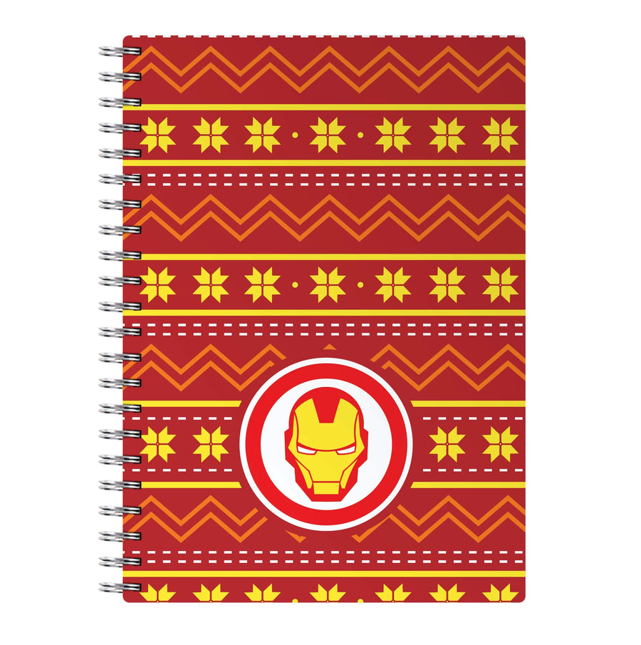 Iron Christmas Pattern Notebook