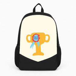 Cartoon Dad Trophy Backpack