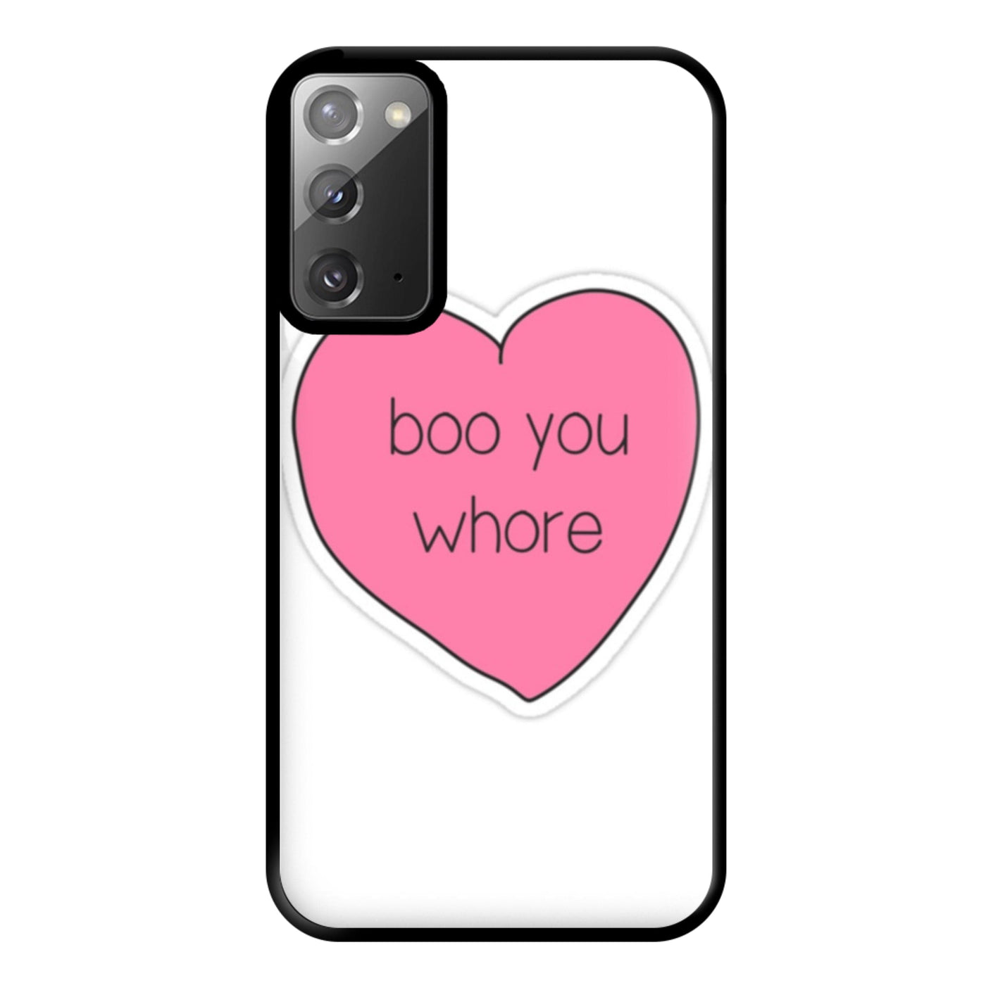 Boo You Whore - Heart - Mean Girls Phone Case