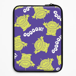 Toy Aliens Silhouette Pattern Universal Laptop Sleeve