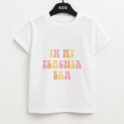 In My Teacher Era Kids Unisex T-Shirt