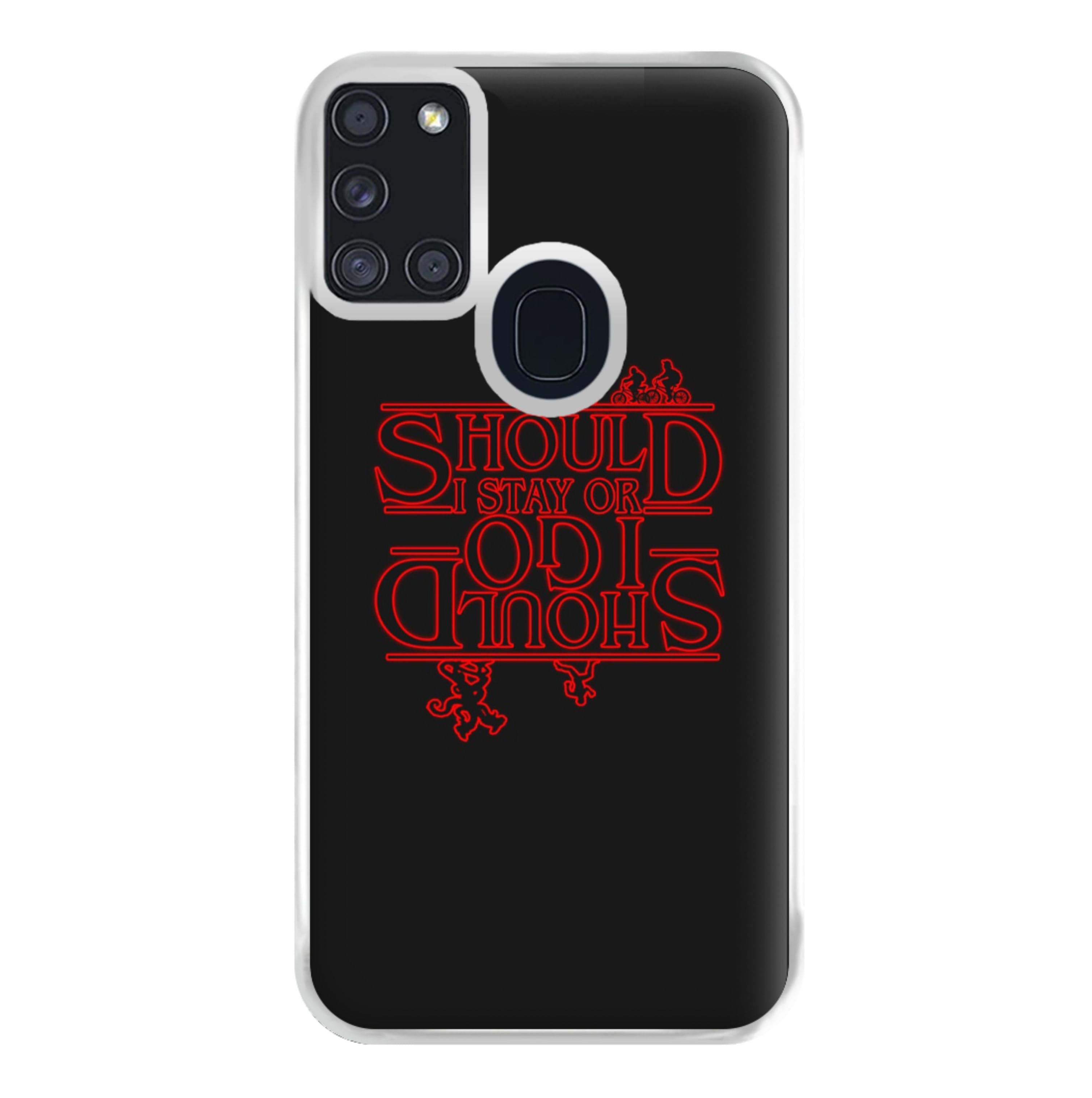 Should I Stay Or Should I Go Upside Down Phone Case