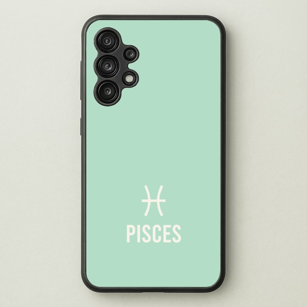 Pisces Pastel Zodiac Galaxy A13 Case