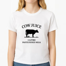 Cow Juice Womens T-Shirt