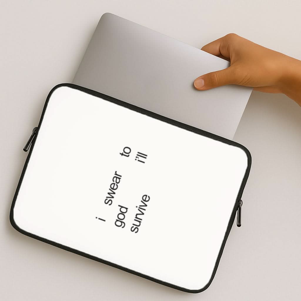 I Swear To God I'll Survive MacBook Cover