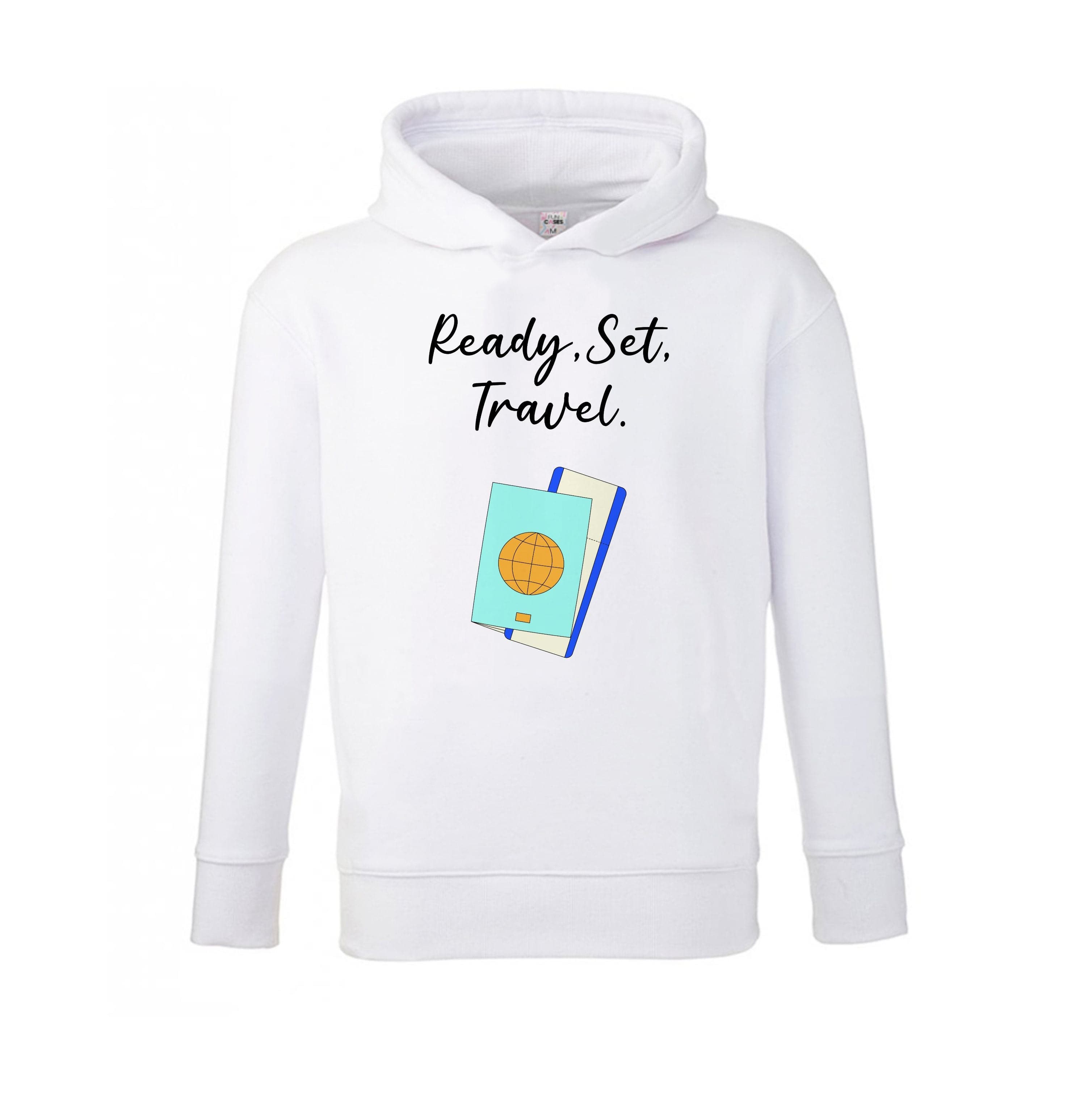 Ready Set Travel - Travel Kids Hoodie