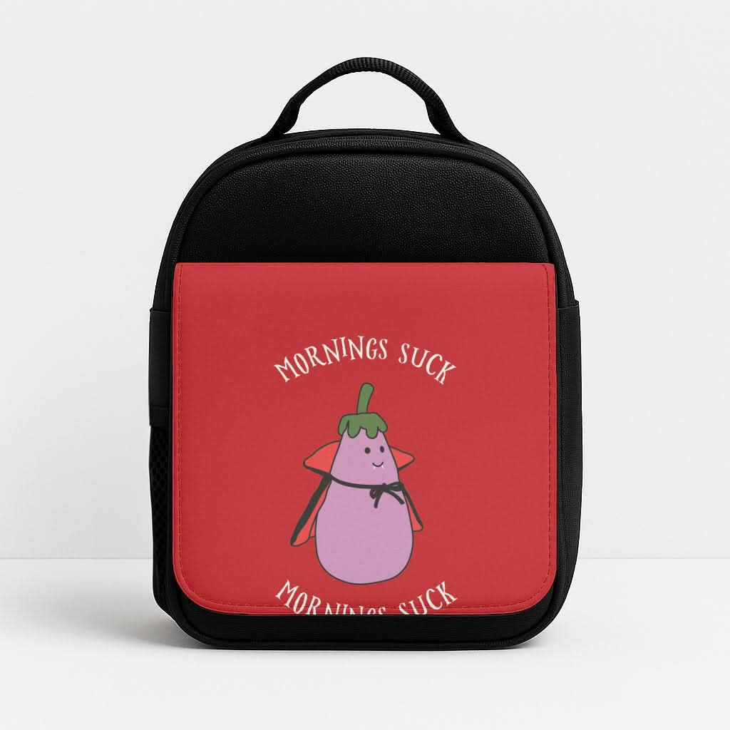 Mornings Suck Plush - Halloween Lunchbox