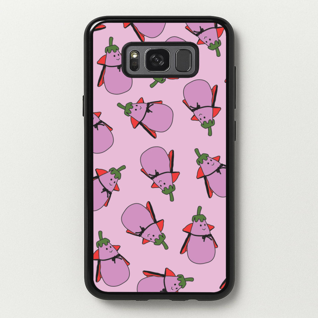 Vampire Vegetable Pattern - Halloween Galaxy S8 Plus Case