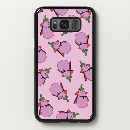 Vampire Vegetable Pattern - Halloween Galaxy S8 Plus Case
