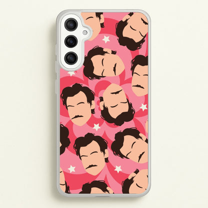 Harry Faceless Pattern Galaxy A34 Case