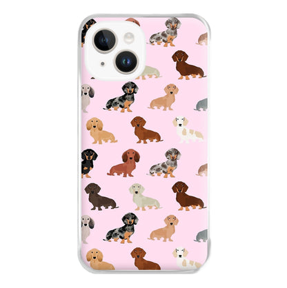 Dachshund Breed Pattern Phone Case