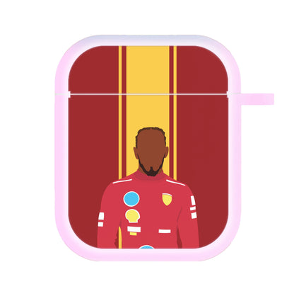 Hamilton In Red AirPods Case