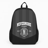 Addams Academy Gray Backpack