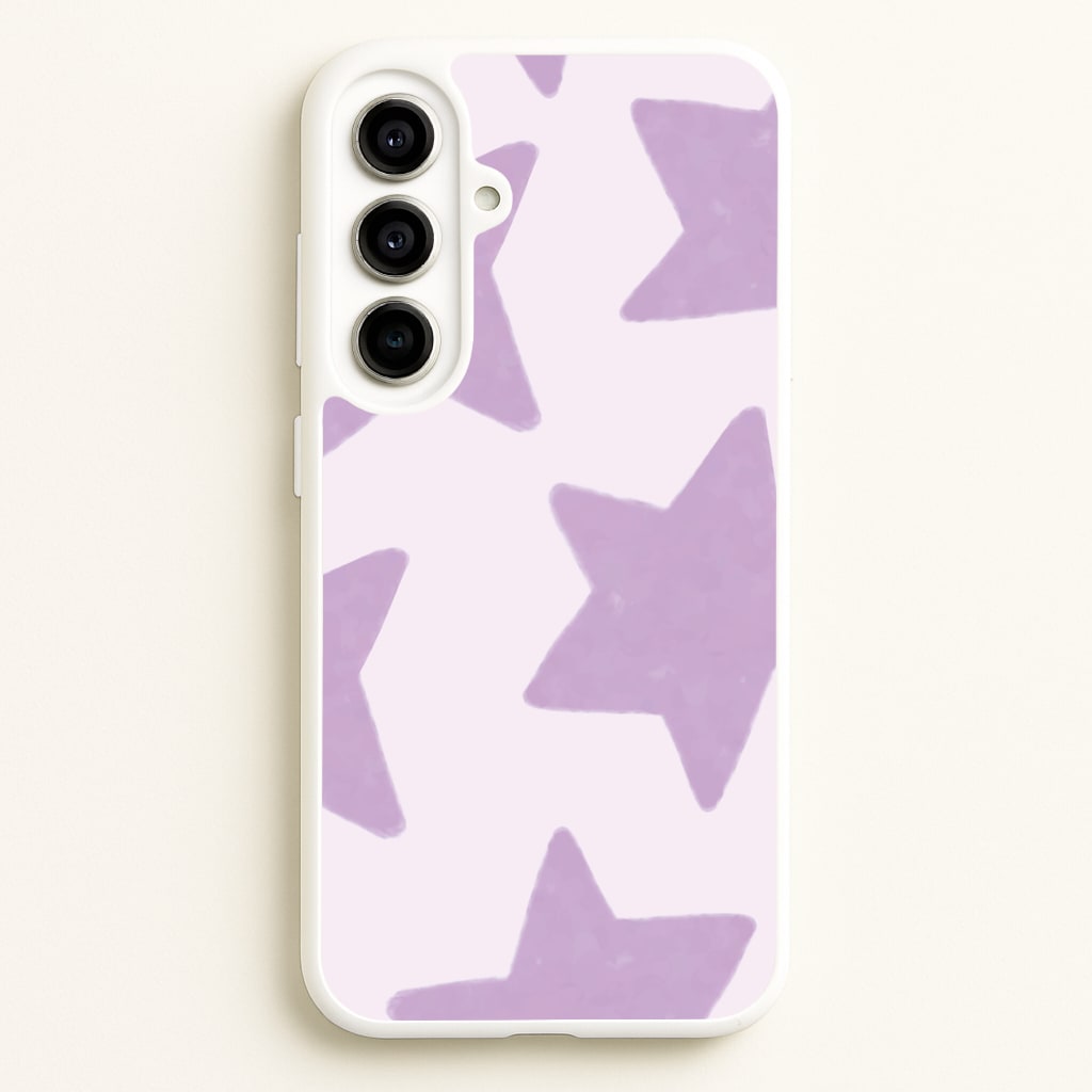 Lilac Stars Galaxy A56 Case