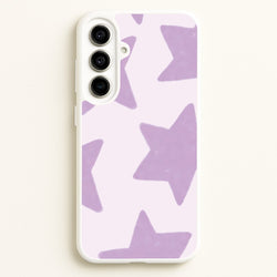 Lilac Stars Galaxy A56 Case
