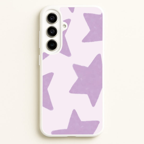 Lilac Stars Galaxy A56 Case