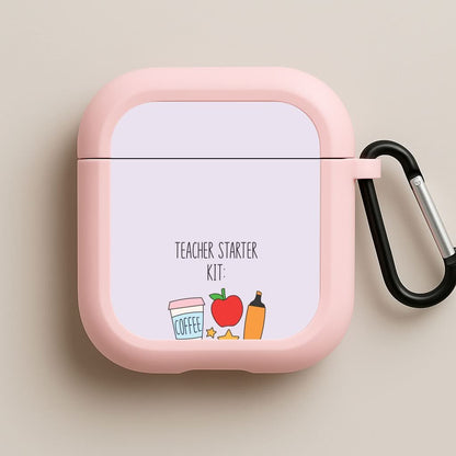 Teacher Starter Kit Pink AirPods Case