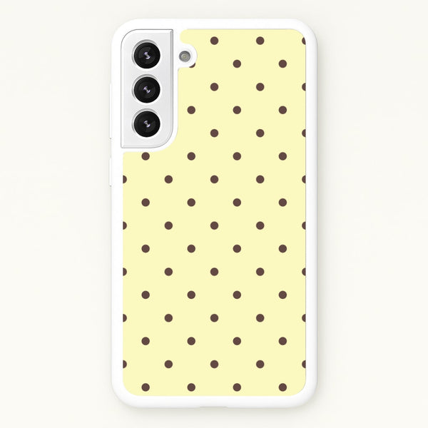 Vanilla & Chocolate Polka Dots Galaxy S22 Case