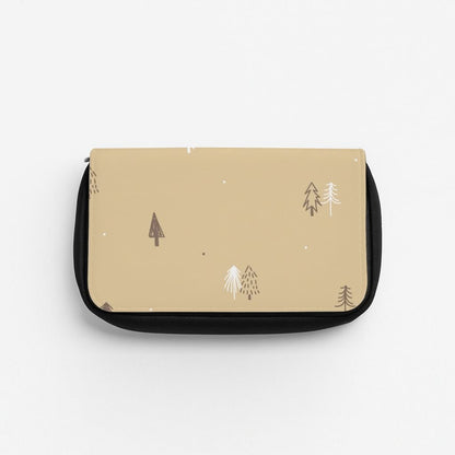 Minimal Christmas Trees Pattern Pencil Case