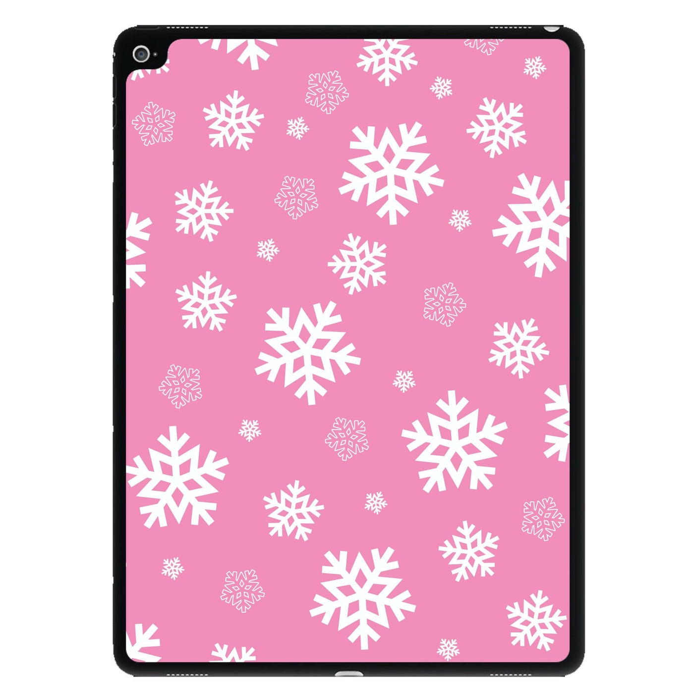 Snow Pink Pattern iPad Case