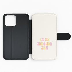In My Teacher Era Flip Phone Case
