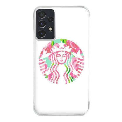 Pink Coffee Logo Phone Case