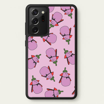 Vampire Vegetable Pattern - Halloween Galaxy Note 20 Ultra Case