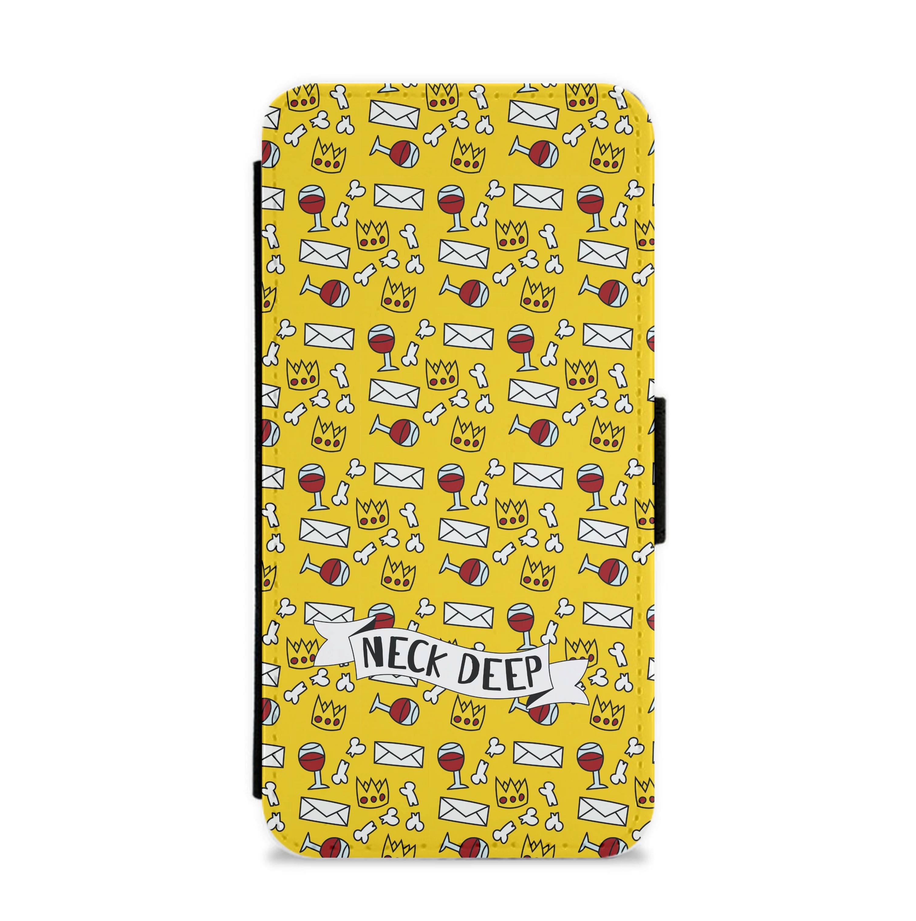 Neck Deep - Festival Flip / Wallet Phone Case