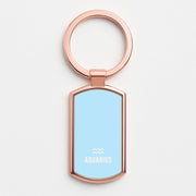 Aquarius Pastel Zodiac Luxury Keyring 4