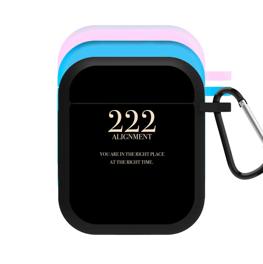 222 - Angel Numbers AirPods Case