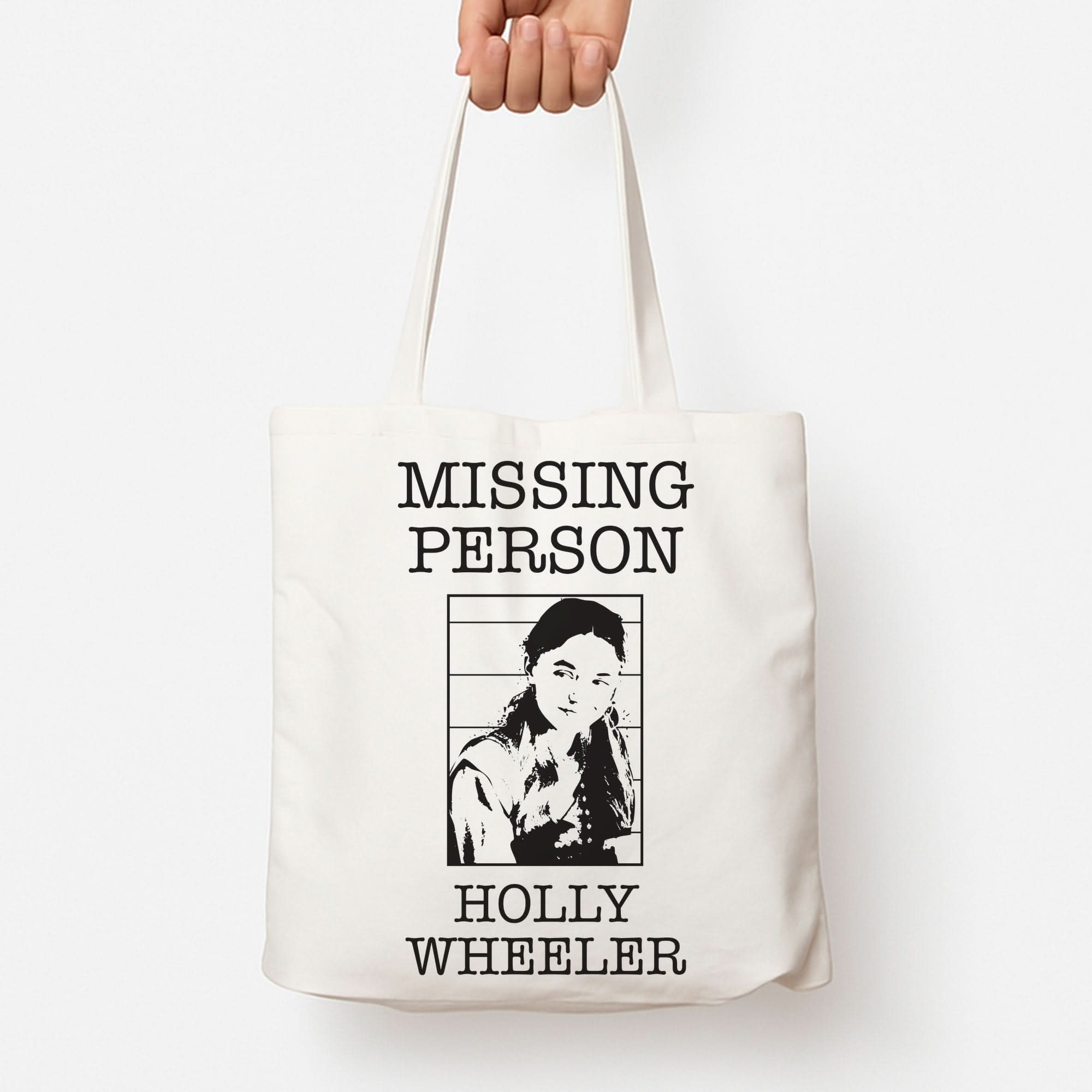 Missing Person Holly Tote Bag